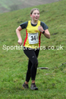 Girls under-13s, NECAA Junior Cross Country Relays, Thornley Farm, Peterlee, Saturday, December 12th. Photo: David T. Hewitson/Sports for All Pics